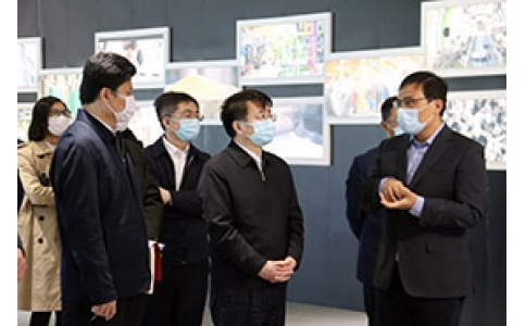 山東省商務(wù)廳黨組書記、廳長(zhǎng)張德平一行到我公司調(diào)研